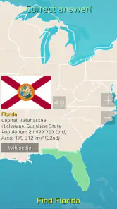 USA Quiz screenshot