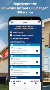 Valvoline Instant Oil Change screenshot
