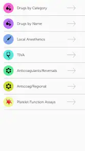 Vargo Anesthesia Mega App screenshot