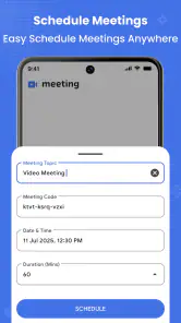 Video Meeting screenshot