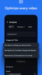 vidIQ for YouTube screenshot