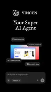 Vincen - Your Super AI Agent screenshot