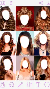 Virtual Hair Style Changer screenshot