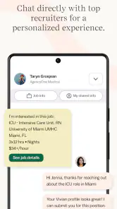 Vivian - Find Healthcare Jobs screenshot
