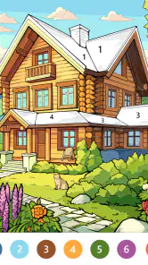 Vivid Color Paint By Number screenshot
