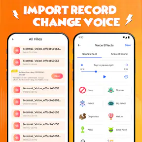 Voice Changer & Sound Effects screenshot