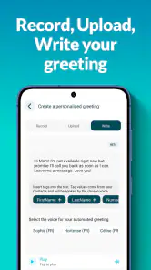 Voxist: read your voicemail screenshot