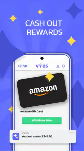 VYBS: Play & Earn Rewards screenshot