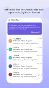 WakeBox screenshot