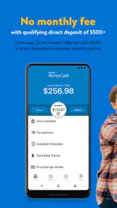 Walmart MoneyCard screenshot