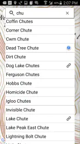 Wasatch Backcountry Skiing Map screenshot