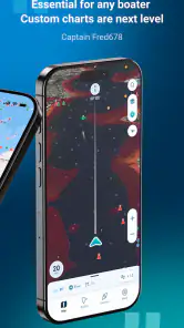 Wavve Boating: Marine Boat GPS screenshot