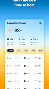 Wavve Boating: Marine Boat GPS screenshot