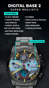 WB Digital Base 2 Watch Face screenshot