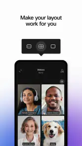 Webex Intune screenshot
