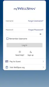 WellSpan screenshot