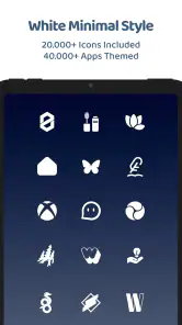White Moonlight Icon Pack screenshot