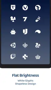 White Moonlight Icon Pack screenshot