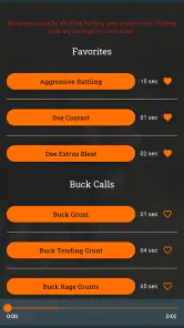 Whitetail Deer Calls Pro screenshot