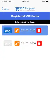 WICShopper screenshot