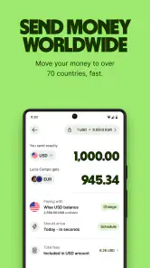 Wise: International Transfers screenshot