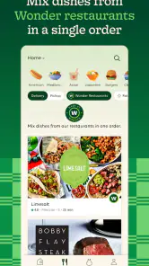 Wonder: Food Delivery screenshot