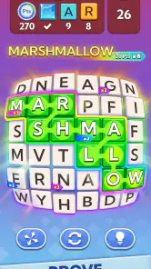 Wordscapes Word Blast screenshot