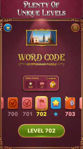 Word Code - Cryptogram Puzzle screenshot