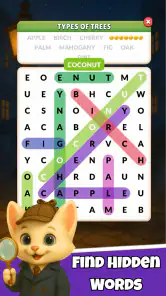 Word Search Meow - Cat Puzzle screenshot