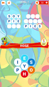 Words in Color screenshot