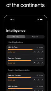 World Monitor App screenshot