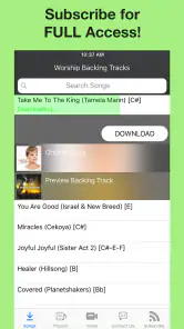 Worship Backing Tracks screenshot