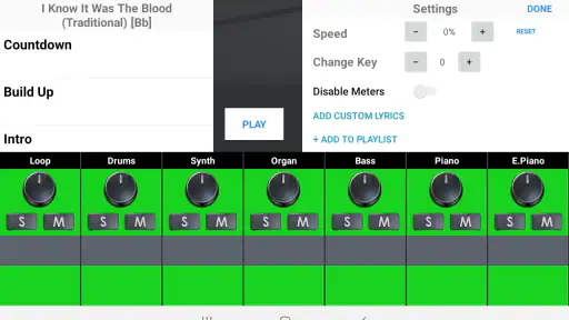 Worship Backing Tracks screenshot