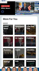 WRAL News App screenshot