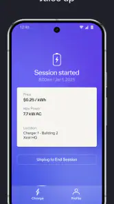Xeal EV Charging screenshot