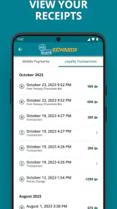 Yesway & Allsup’s Rewards screenshot