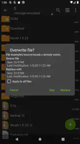 ZArchiver screenshot