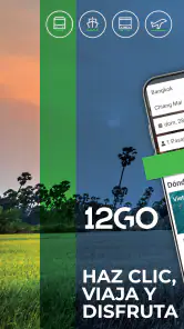 12Go Tren Autobús Ferry Vuelo screenshot