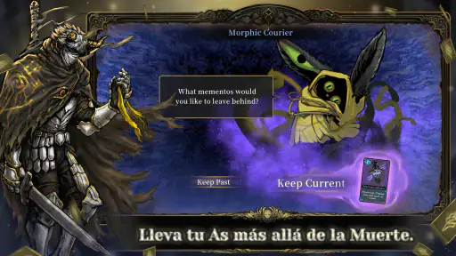 Abyssal Soul: cartas roguelike screenshot