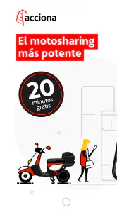 ACCIONA motosharing movilidad screenshot