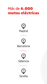 ACCIONA motosharing movilidad screenshot