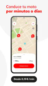 ACCIONA motosharing movilidad screenshot