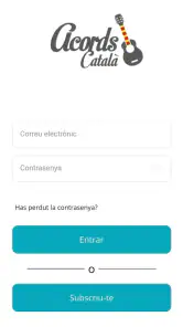Acords Català screenshot