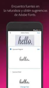 Adobe Capture: Herr. de Ps, Ai screenshot