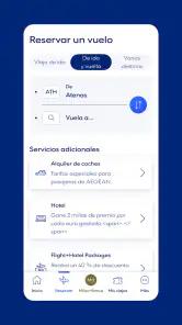 Aegean Airlines screenshot