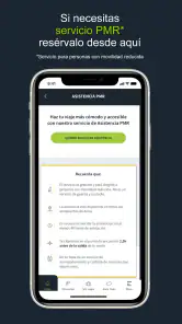Aena. Aeropuertos Españoles. screenshot