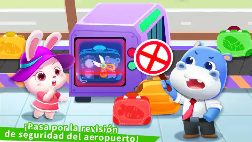 Aeropuerto del Panda Bebé screenshot