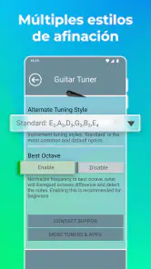 Afinador de guitarra - Tuner screenshot