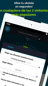 Afinador Ukelele Pocket screenshot