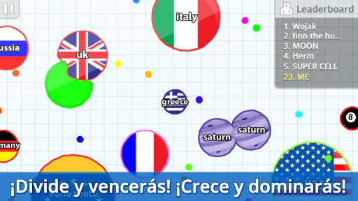Agar.io screenshot